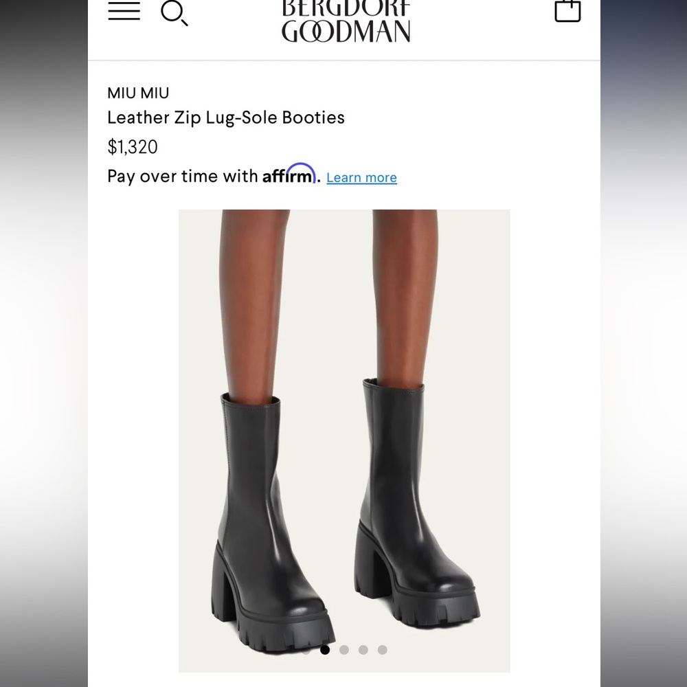 Miu Miu boots